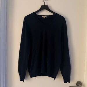 Burberry Men's Dark V-Neck Sweater